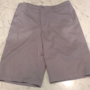 Gray Under Armour Dress Shorts size 16